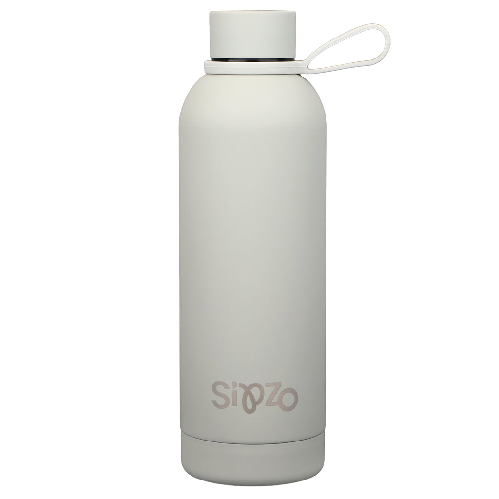 Sipzo Insulated Stainless Steel Water Bottle – Beige