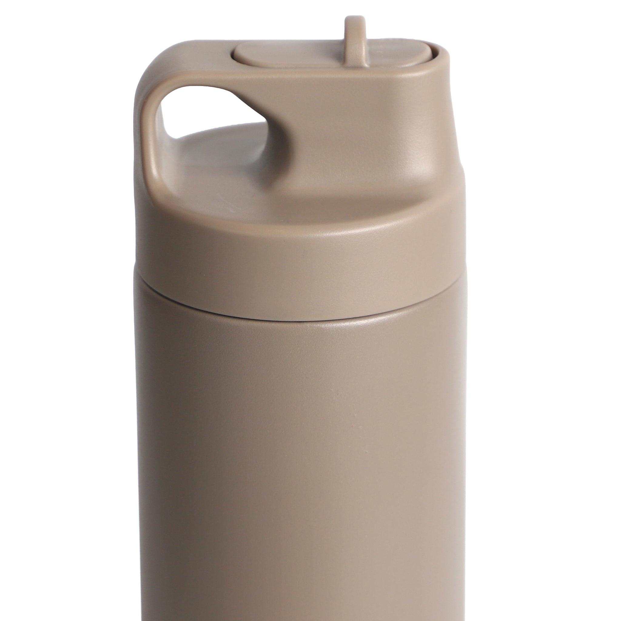 Sipzo Insulated Stainless Steel Water Bottle with Straw Lid - Dark Gray