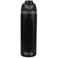 Sipzo School Flip-Top Insulated Water Bottle – Black