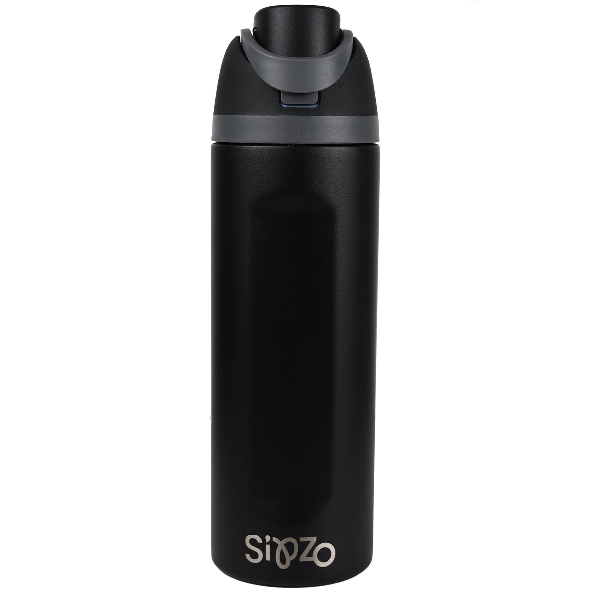 Sipzo School Flip-Top Insulated Water Bottle – Black