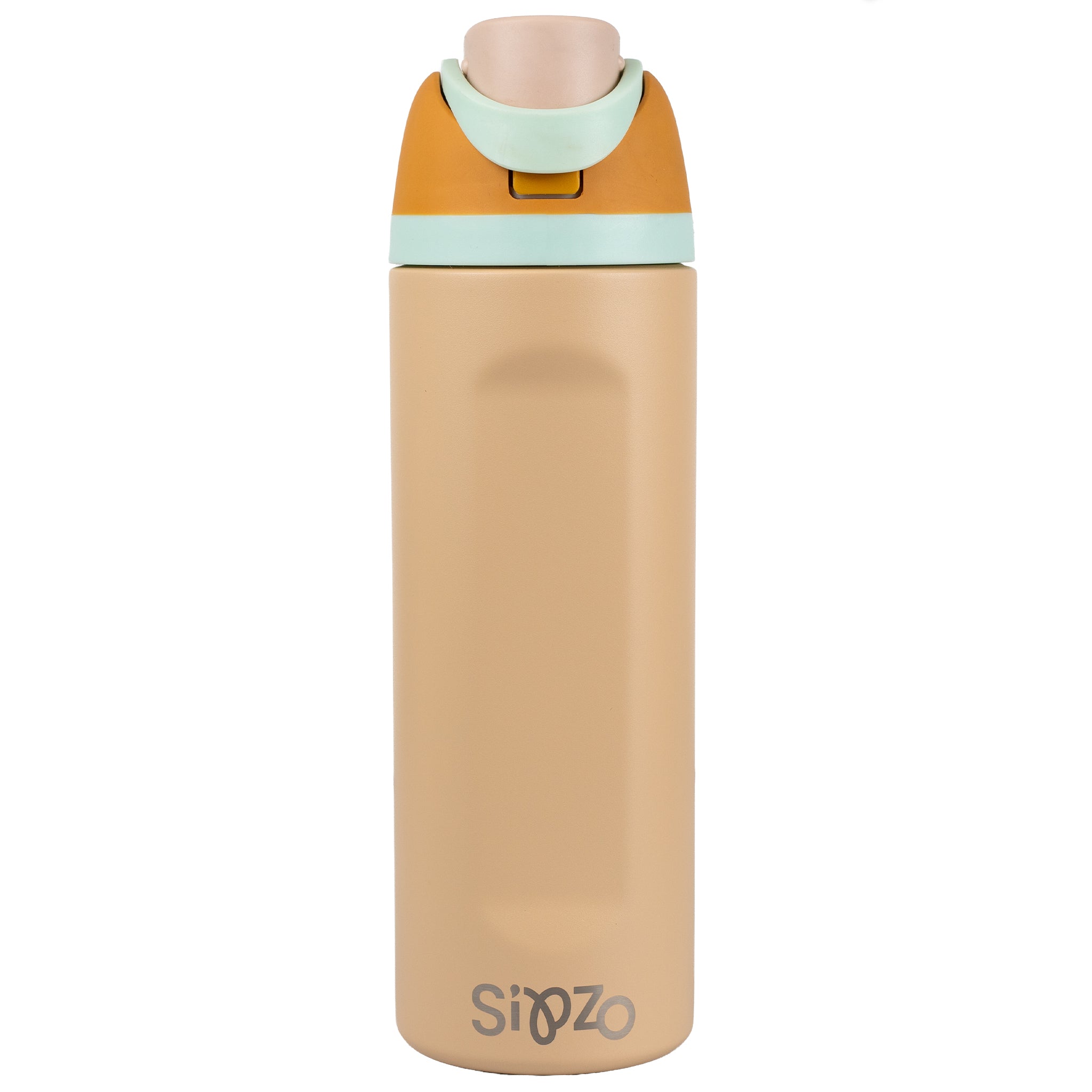 Sipzo School Flip-Top Insulated Water Bottle – Beige
