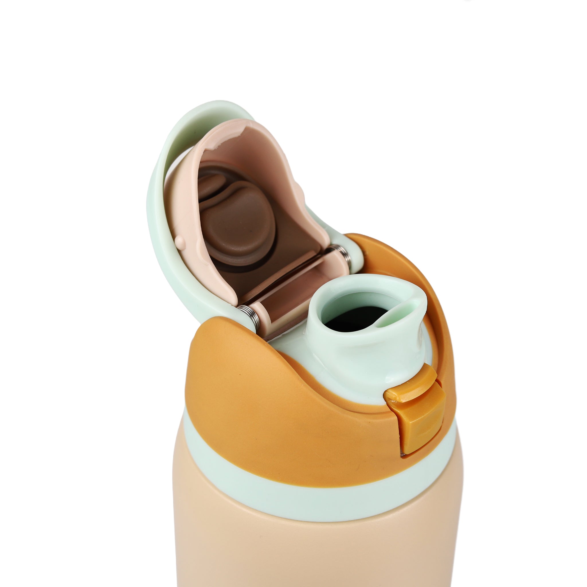 Sipzo School Flip-Top Insulated Water Bottle – Beige