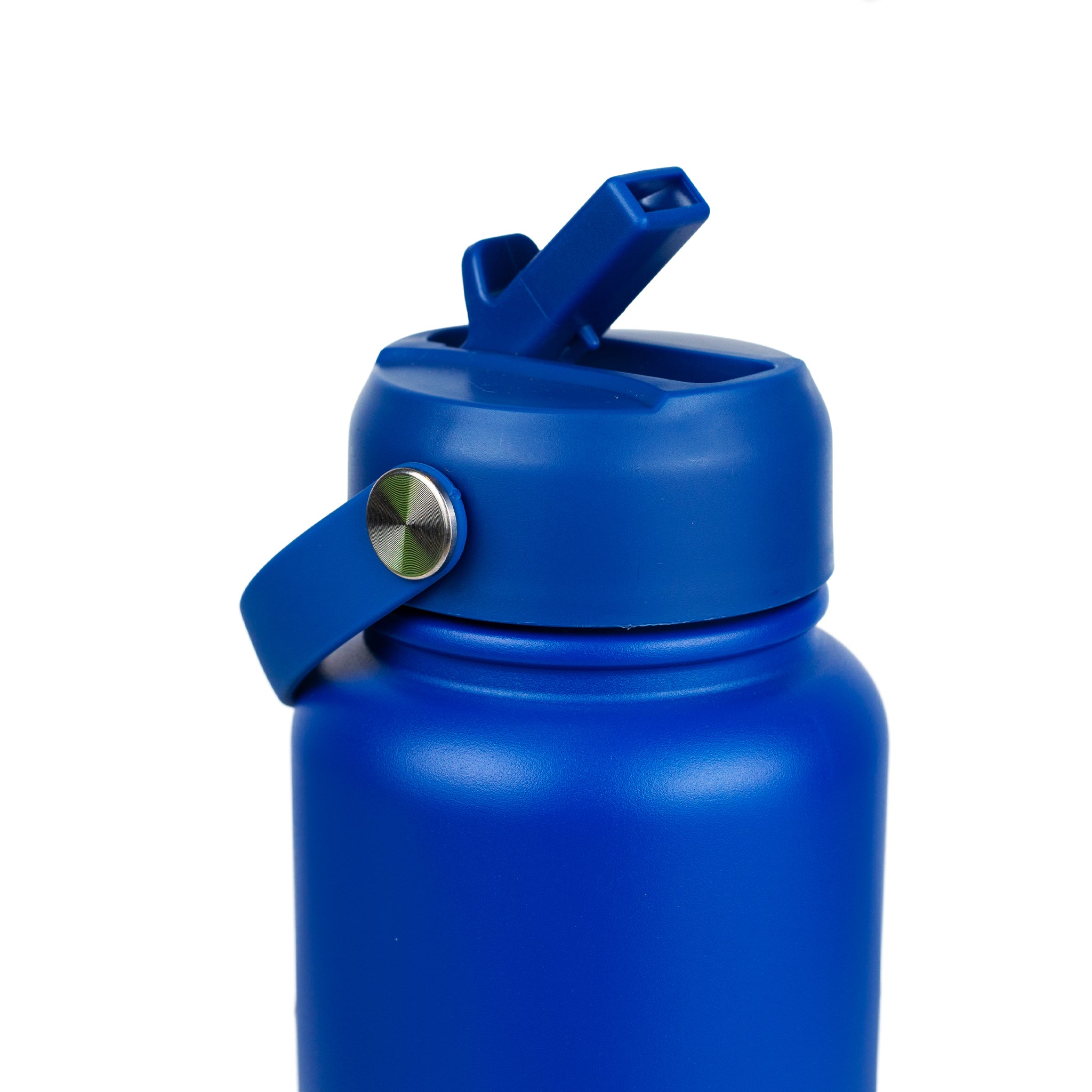 Sipzo Insulated Sport Water Bottle with Flip Straw - Royal Blue