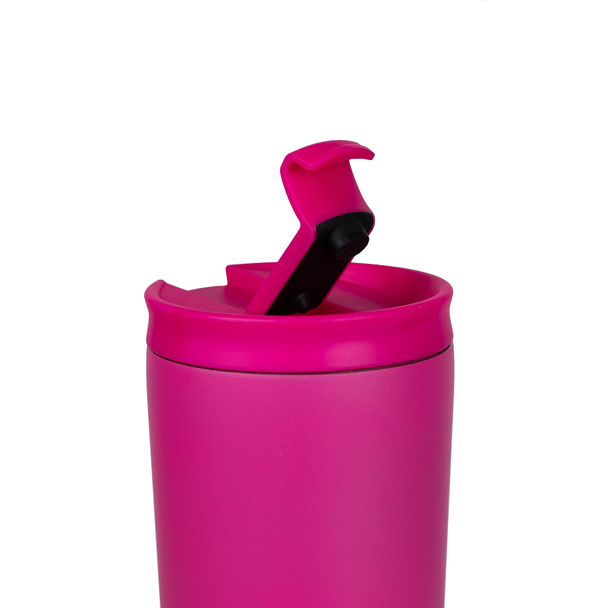 Sipzo Leakproof Double-Wall Insulated Mug with Straw –  Vibrant Pink