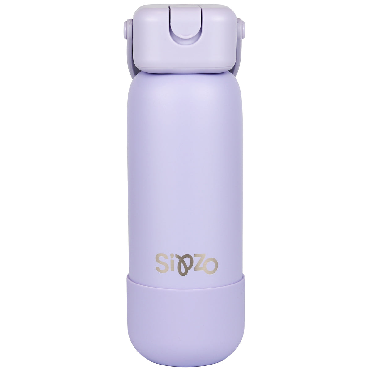 Sipzo Insulated Stainless Steel Water Bottle with Flip-Up Spout & Carry Handle – Lavender
