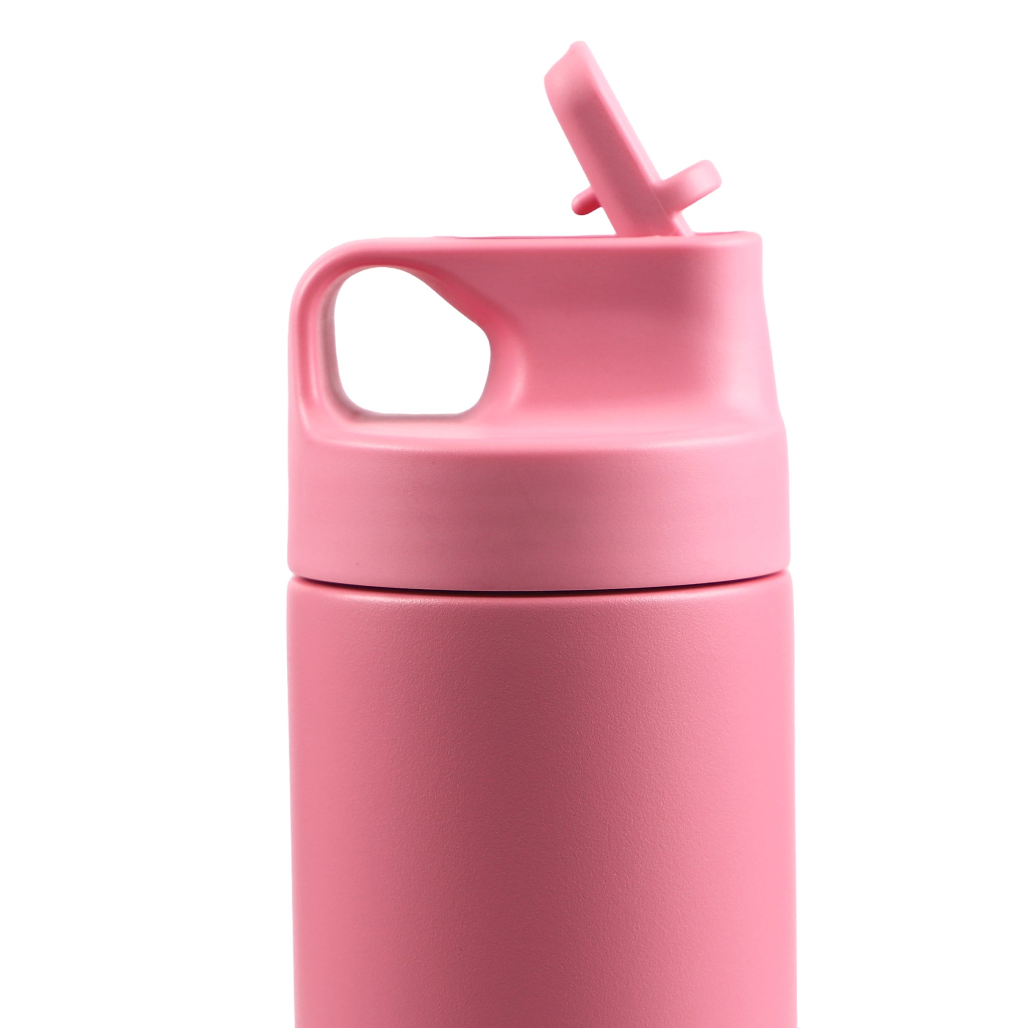 Sipzo Stainless Steel Water Bottle with Straw Lid – Pink