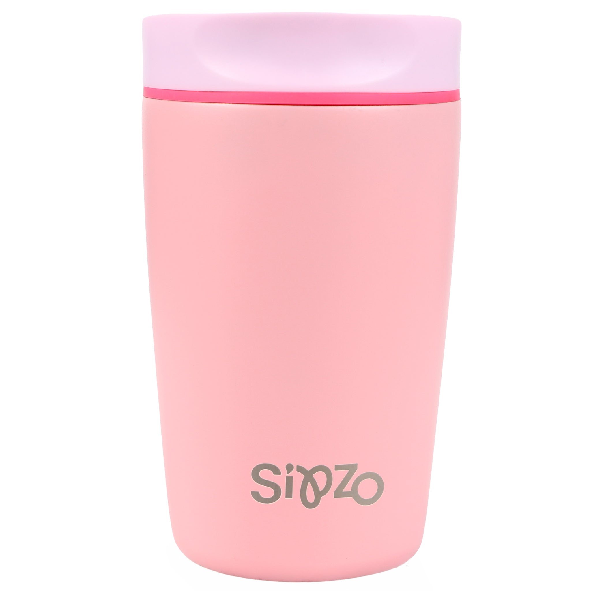 Sipzo Insulated Travel Tumbler with Lid – Pink