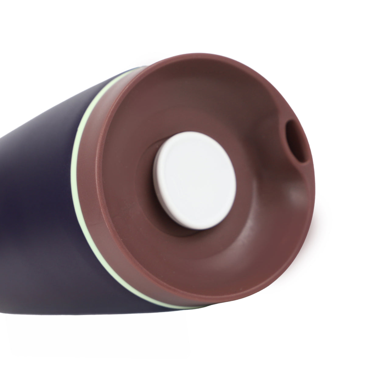 Sipzo Insulated Stainless Steel Travel Tumbler with Lid – Black & Brown