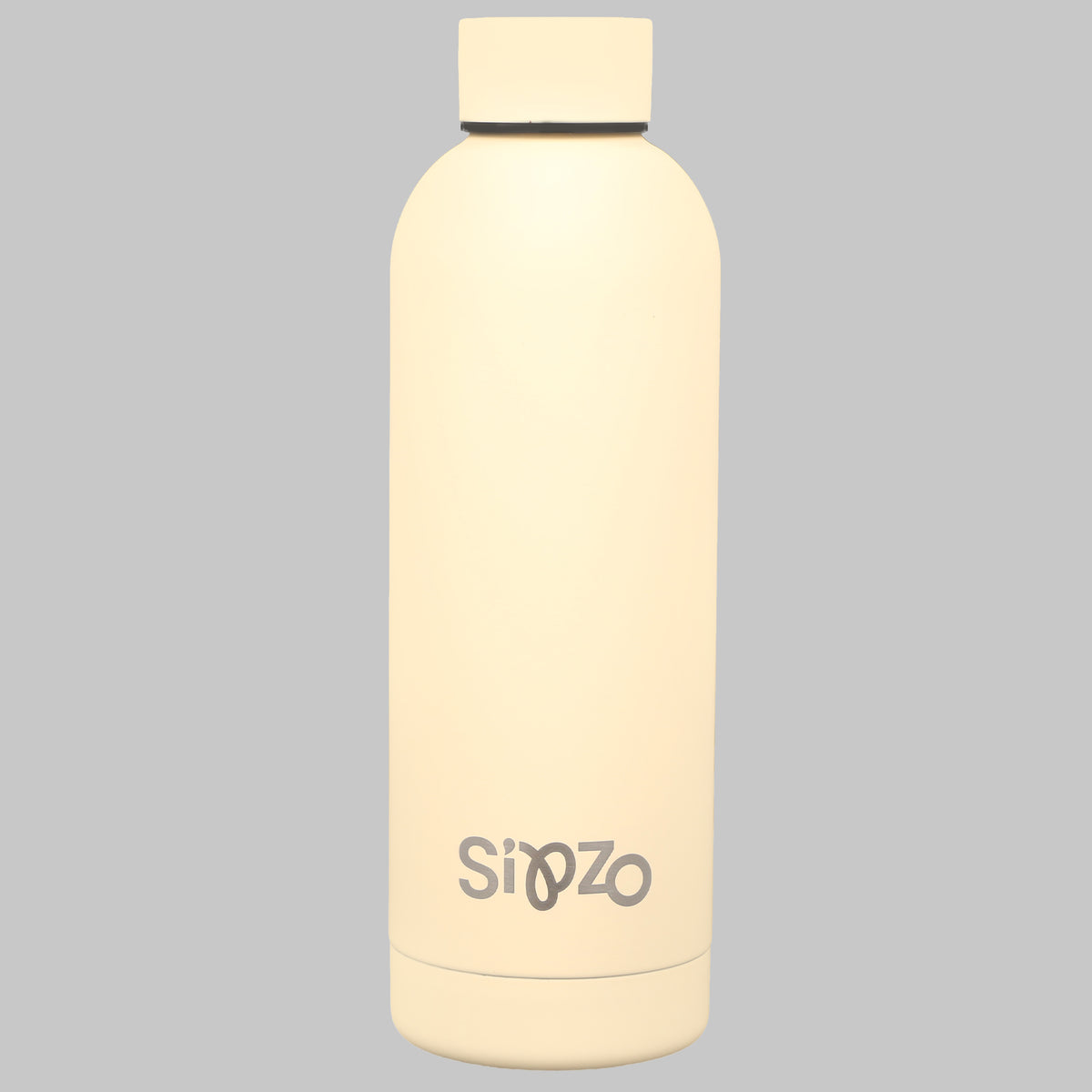 Sipzo Classic Stainless Steel Water Bottle – Cream