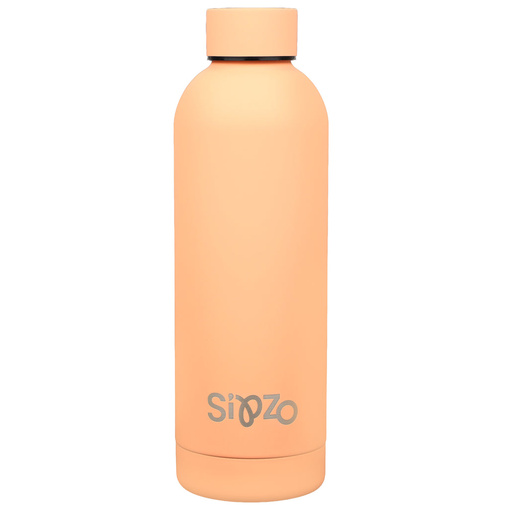 Sipzo Insulated Stainless Steel Water Bottle – Peach