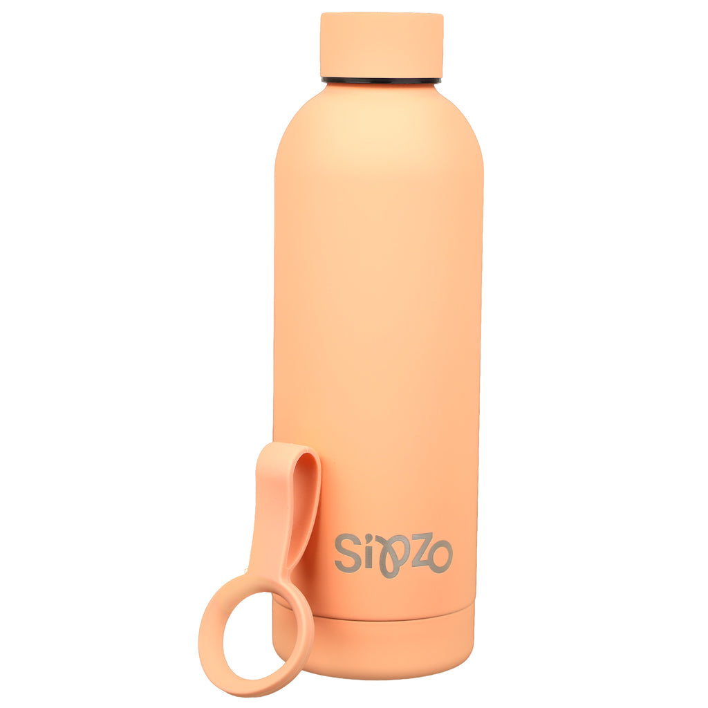 Sipzo Insulated Stainless Steel Water Bottle – Peach