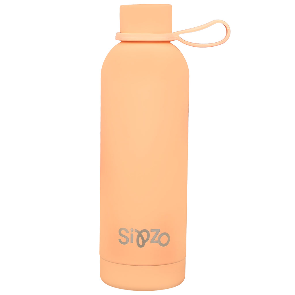 Sipzo Insulated Stainless Steel Water Bottle – Peach