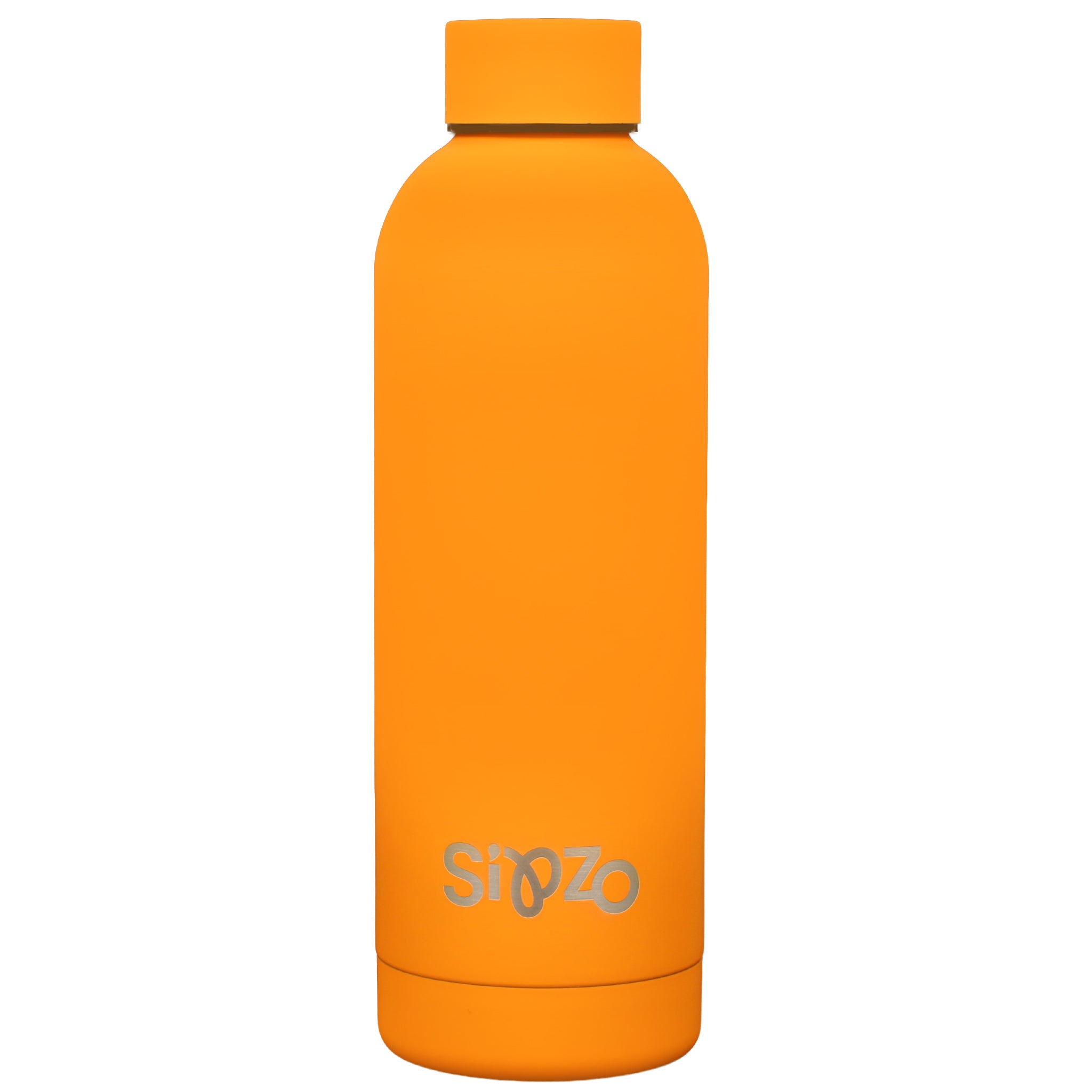Sipzo Insulated Stainless Steel Water Bottle – Sunset Orange