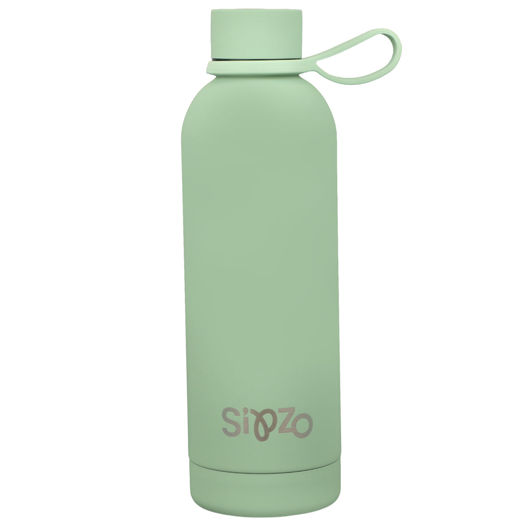 Sipzo Insulated Stainless Steel Water Bottle – Mint Green